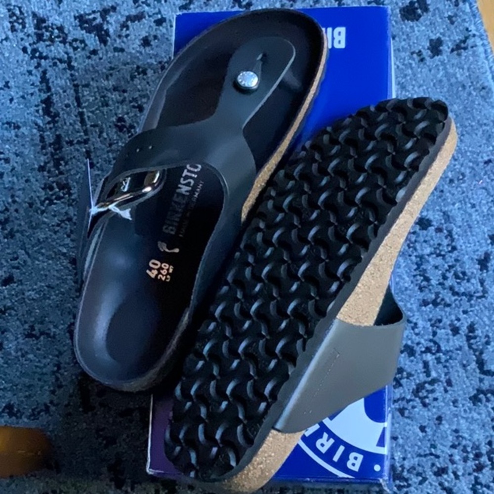 ⏳expiring item⏳New Birkenstock Gizeh Big Buckle sandal- EU40 (narrow/medium fit) - Picture 12 of 15
